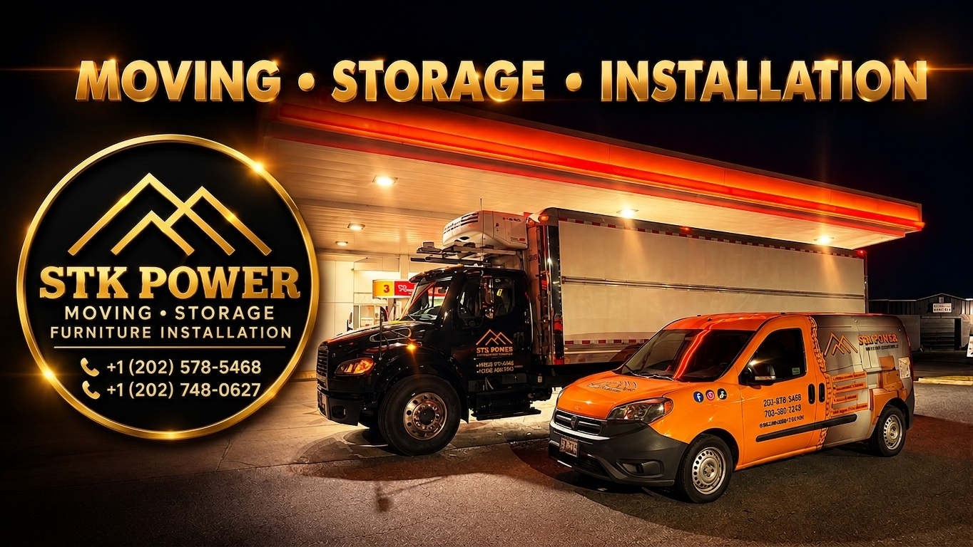 STK Power Moving, Storage and Furniture Installation